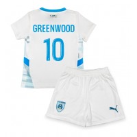 Olympique de Marseille Mason Greenwood #10 Replica Home Minikit 2024-25 Short Sleeve (+ pants)